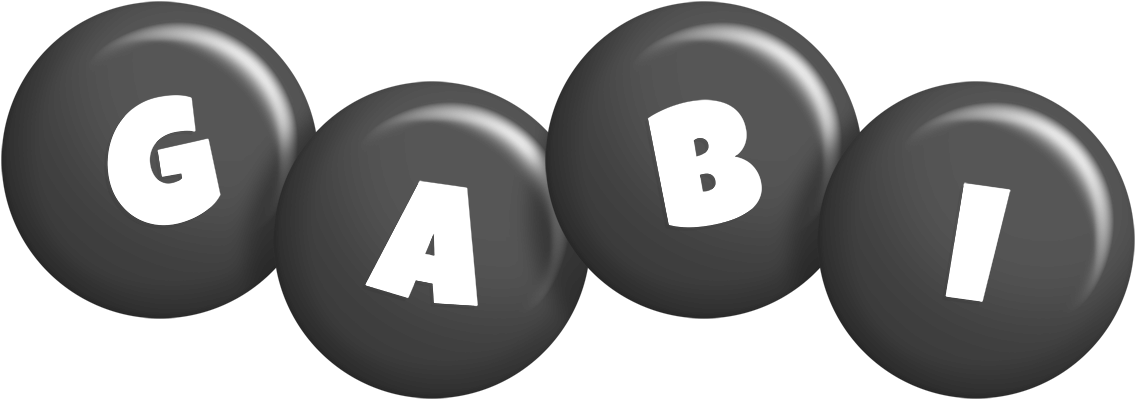 Gabi candy-black logo