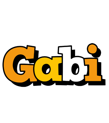 Gabi cartoon logo