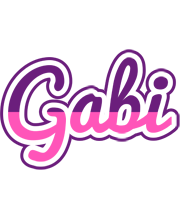 Gabi cheerful logo