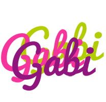 Gabi flowers logo
