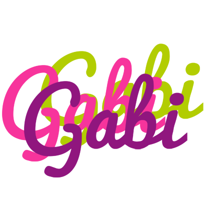 Gabi flowers logo