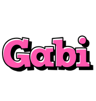 Gabi girlish logo
