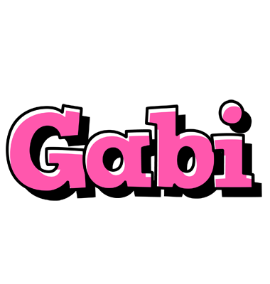 Gabi girlish logo