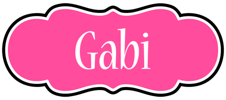 Gabi invitation logo