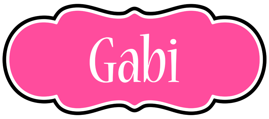 Gabi invitation logo