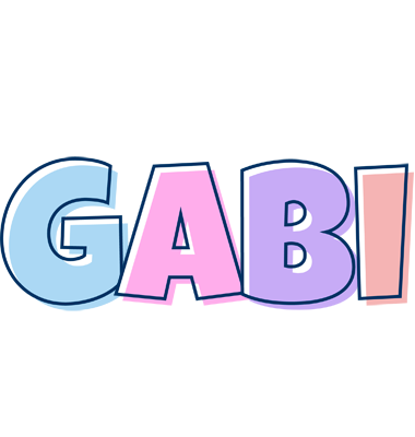 Gabi pastel logo
