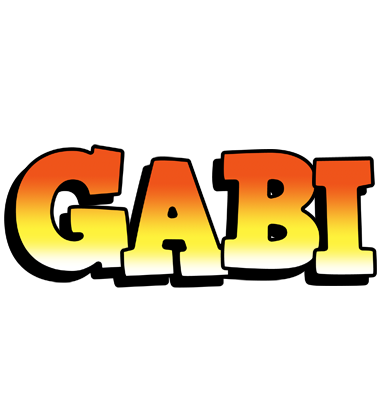 Gabi sunset logo