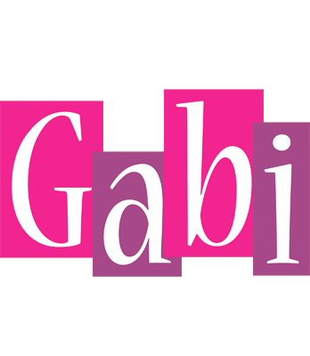 Gabi whine logo