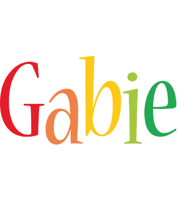 Gabie birthday logo