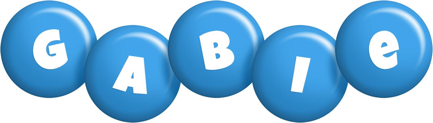 Gabie candy-blue logo