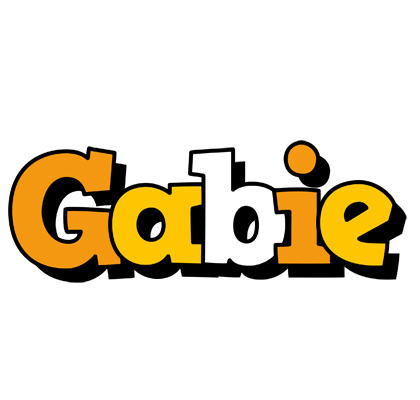 Gabie cartoon logo