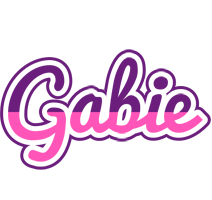 Gabie cheerful logo