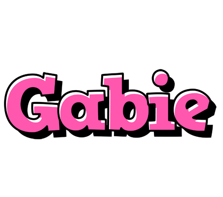 Gabie girlish logo