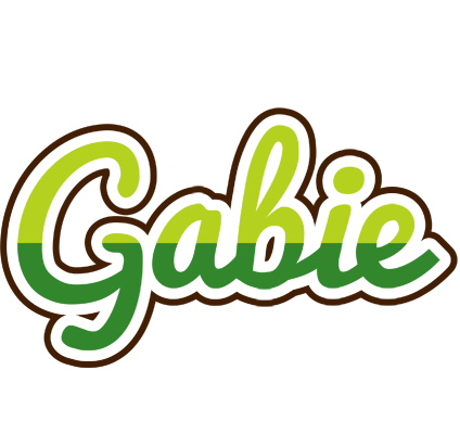 Gabie golfing logo