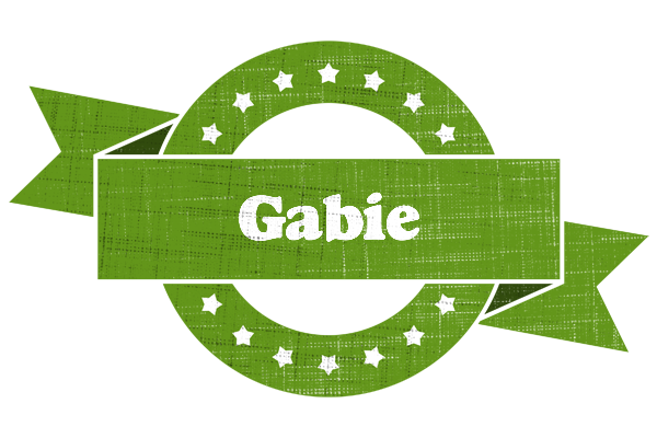 Gabie natural logo