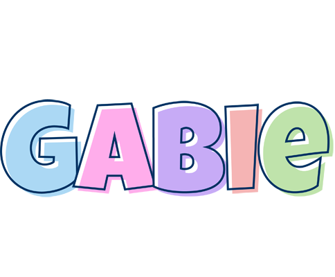 Gabie pastel logo