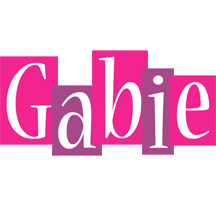 Gabie whine logo