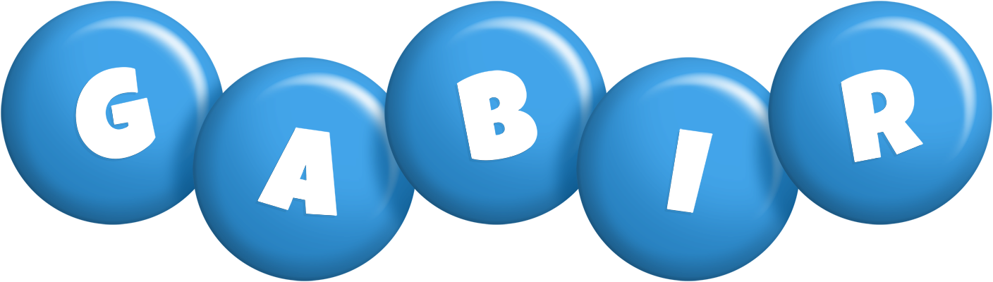 Gabir candy-blue logo
