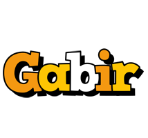 Gabir cartoon logo