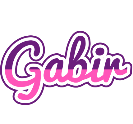 Gabir cheerful logo