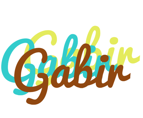 Gabir cupcake logo