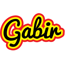 Gabir flaming logo