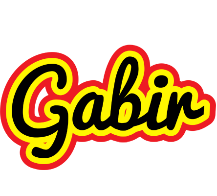 Gabir flaming logo