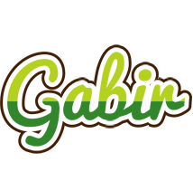 Gabir golfing logo