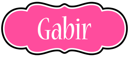 Gabir invitation logo