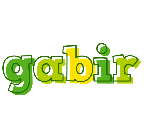 Gabir juice logo