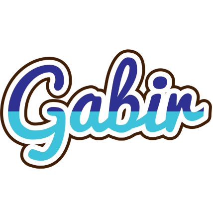 Gabir raining logo
