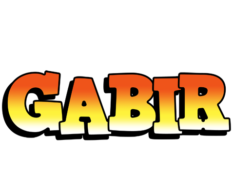 Gabir sunset logo
