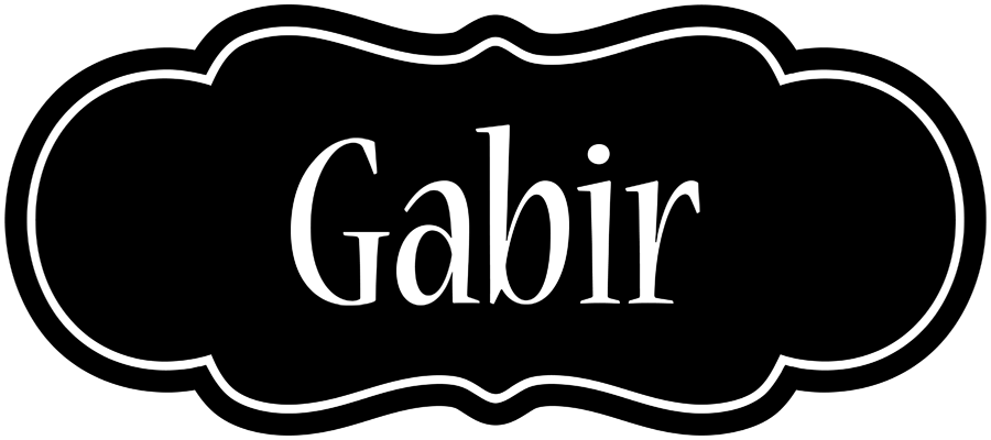 Gabir welcome logo