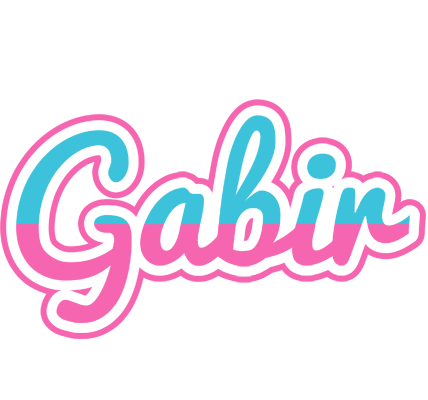 Gabir woman logo