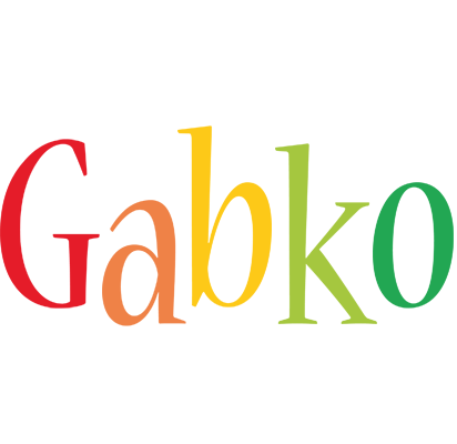 Gabko birthday logo