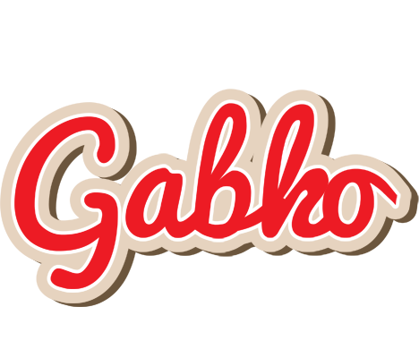 Gabko chocolate logo