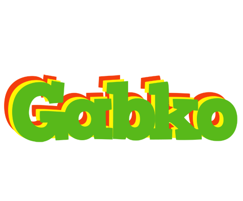 Gabko crocodile logo