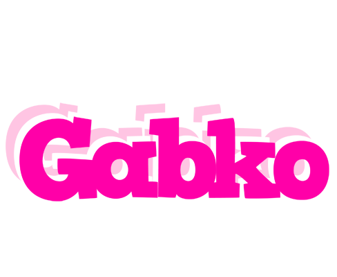 Gabko dancing logo