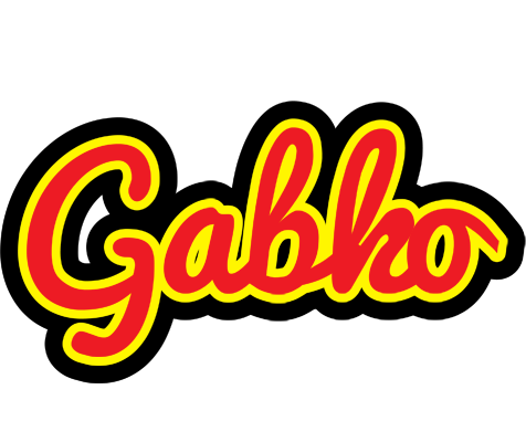 Gabko fireman logo