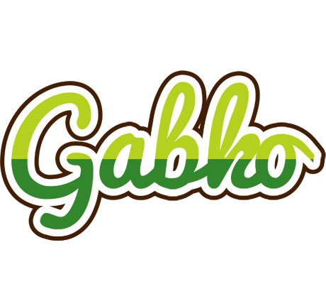Gabko golfing logo