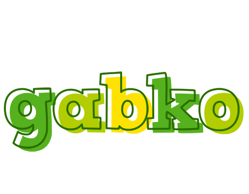Gabko juice logo