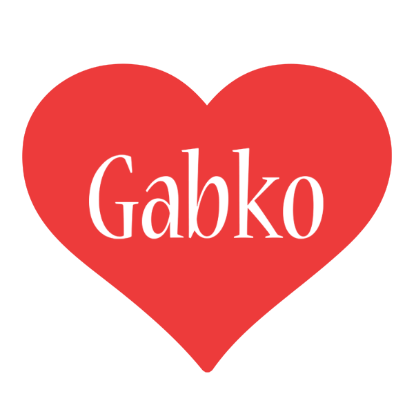 Gabko love logo