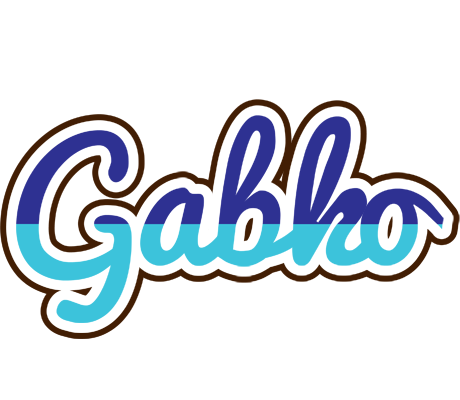 Gabko raining logo