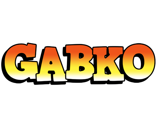 Gabko sunset logo
