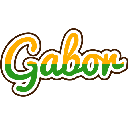 Gabor banana logo