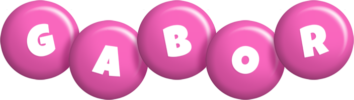 Gabor candy-pink logo