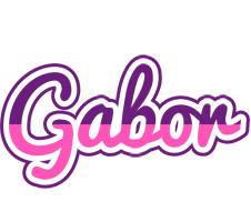 Gabor cheerful logo