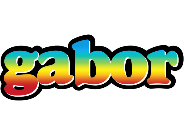 Gabor color logo