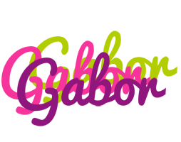Gabor flowers logo