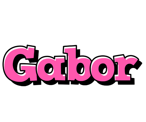 Gabor girlish logo